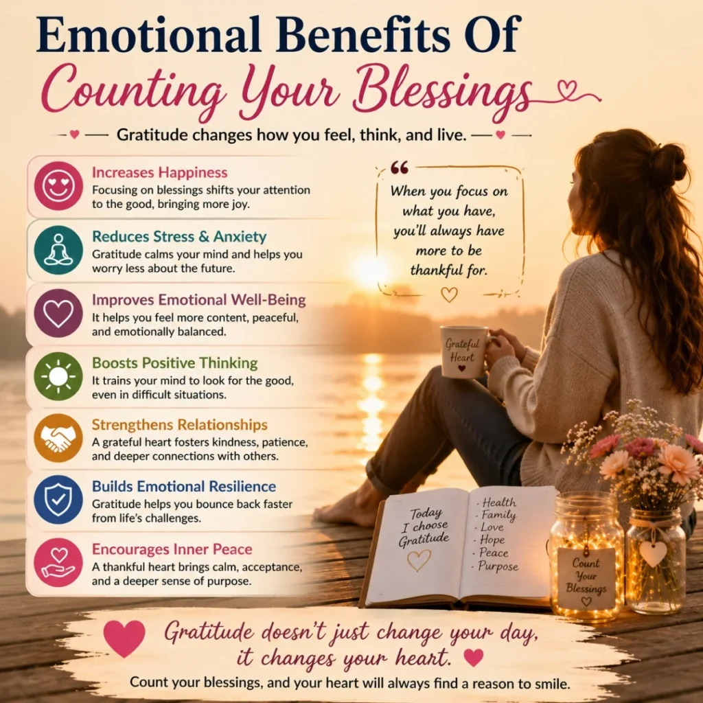 Emotional Benefits Of Counting Your Blessings