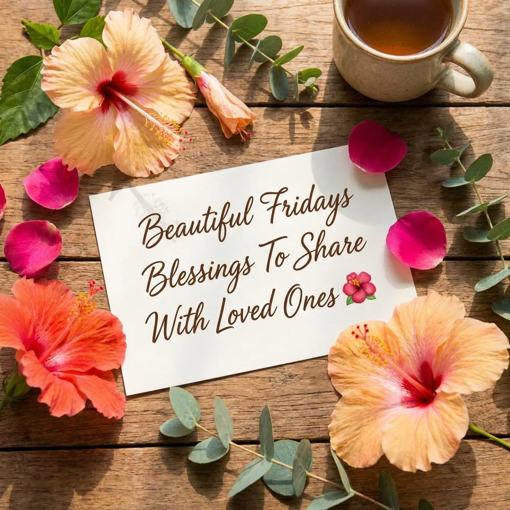 🌺 Beautiful Fridays Blessings To Share With Loved Ones