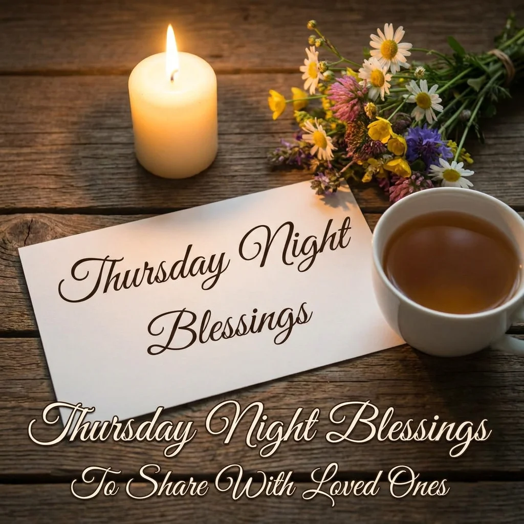 🌺 Thursday Night Blessings To Share With Loved Ones