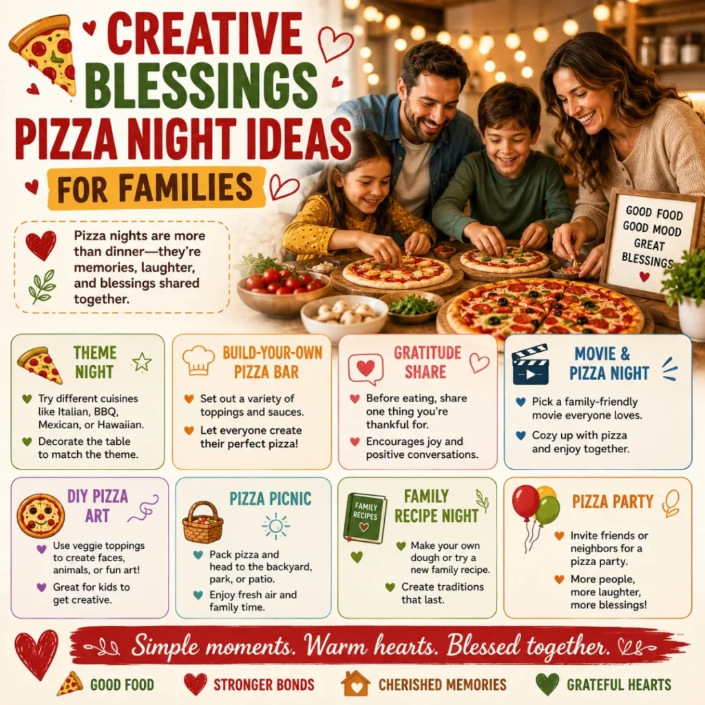 🍕 Creative Blessings Pizza Night Ideas For Families