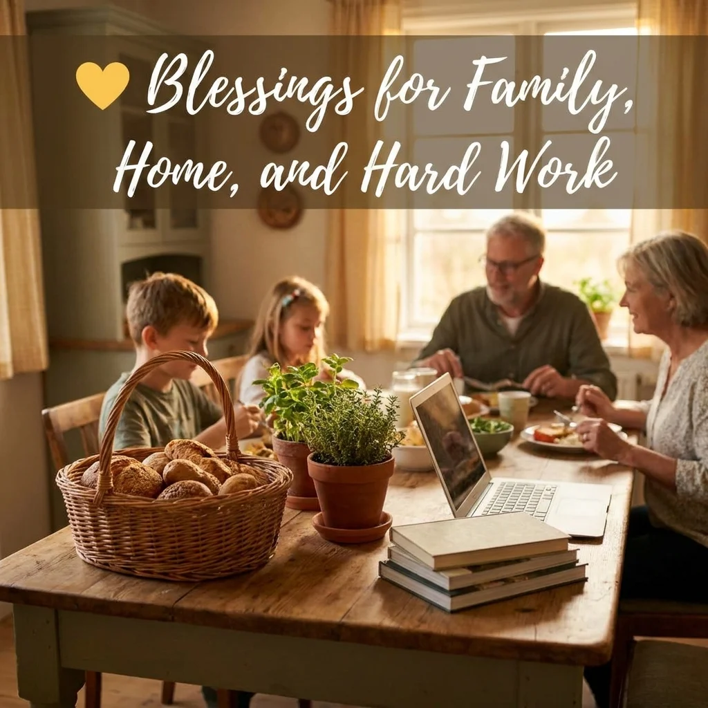 π Blessings for Family, Home, and Hard Work