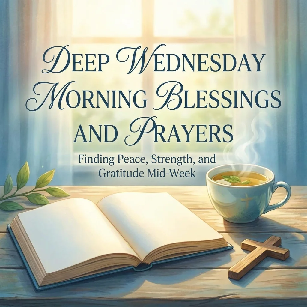 Deep Wednesday Morning Blessings and Prayers