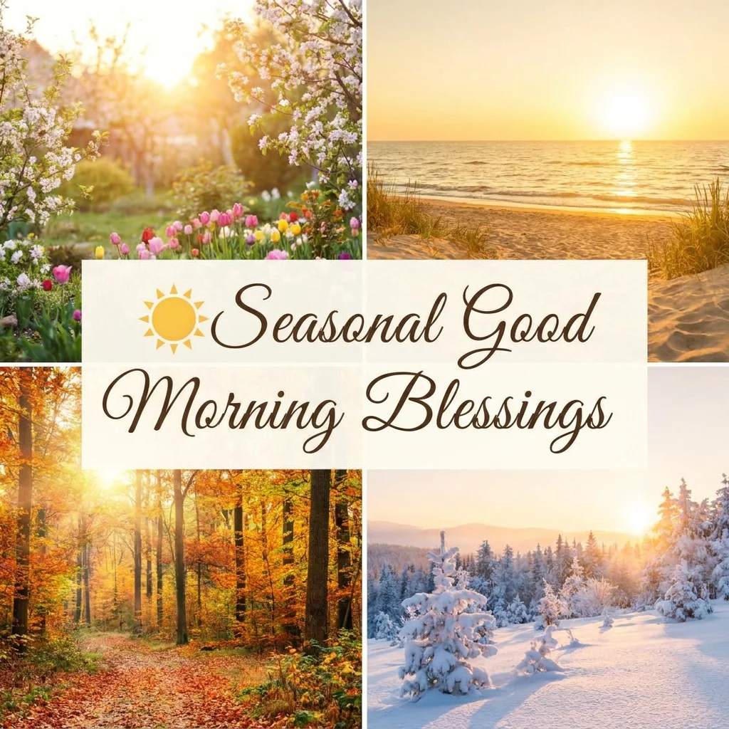 ☀️ Seasonal Good Morning Blessings