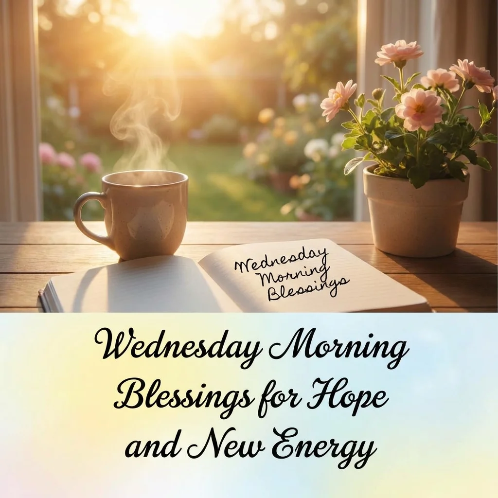 Wednesday Morning Blessings for Hope and New Energy