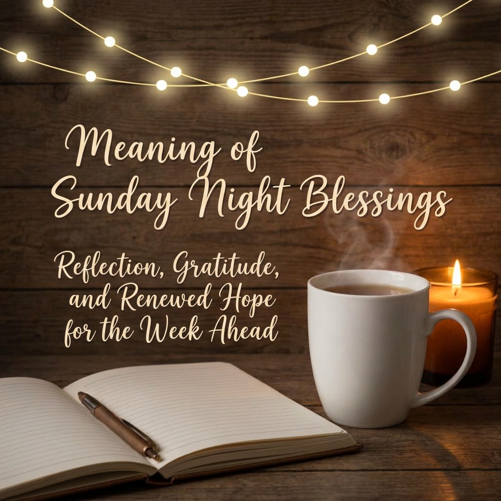 Meaning of Sunday Night Blessings