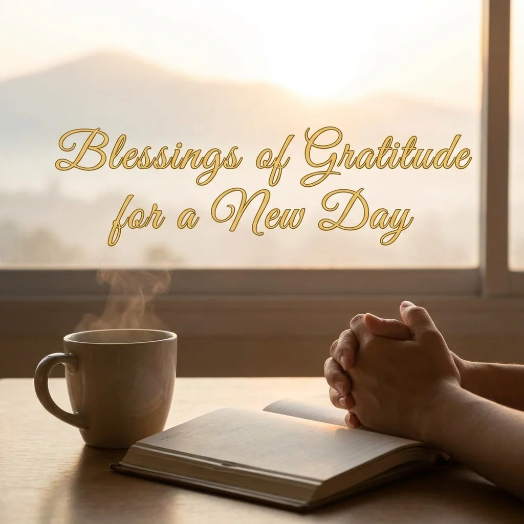 🌅 Blessings of Gratitude for a New Day