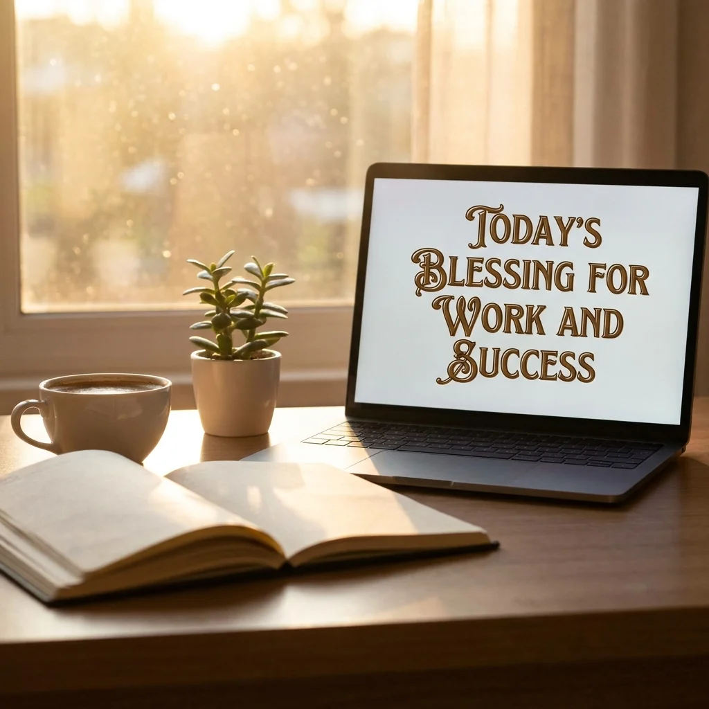Today’s Blessing for Work and Success