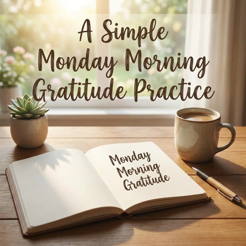 ✨ A Simple Monday Morning Gratitude Practice