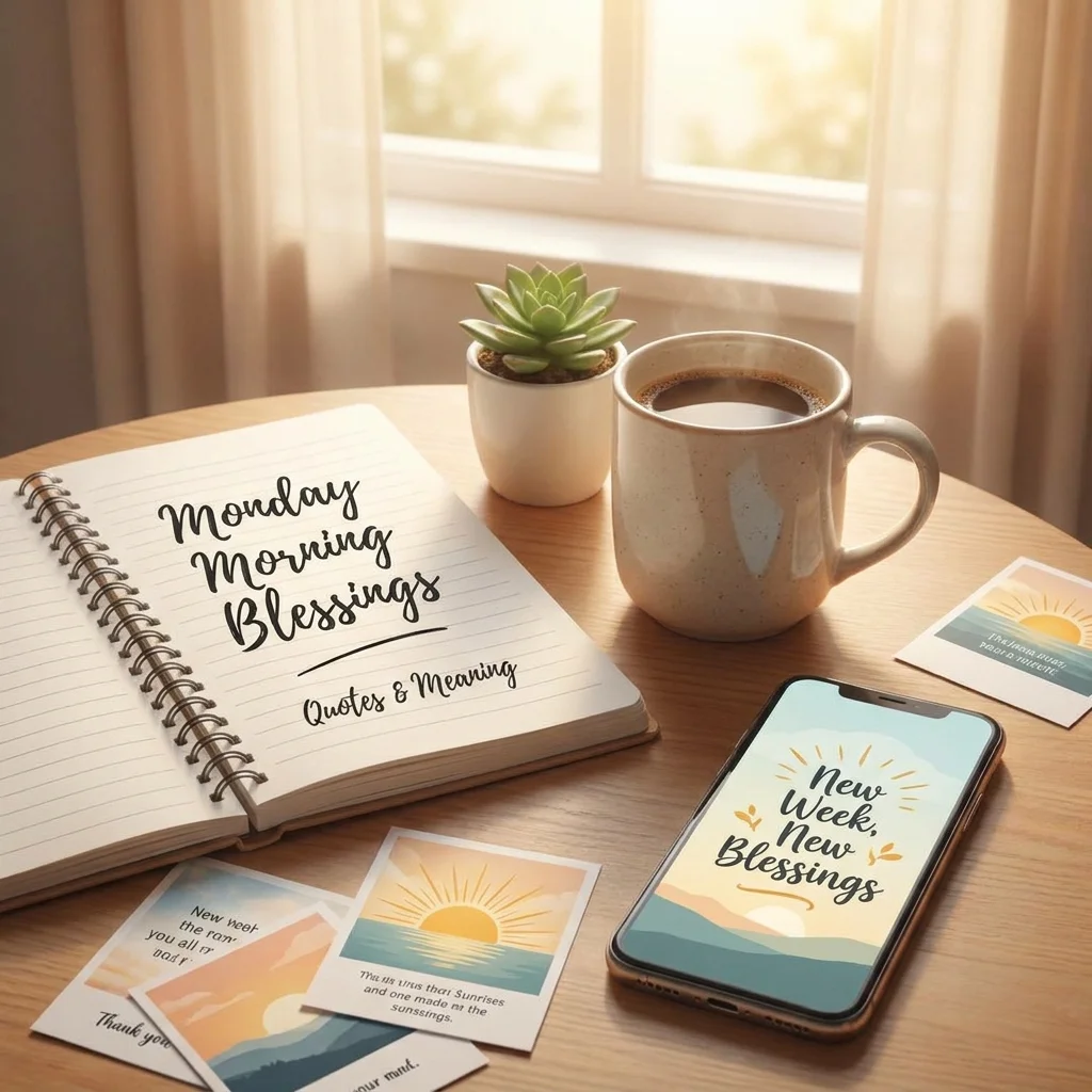Meaning of Monday Morning Blessings Images and Quotes