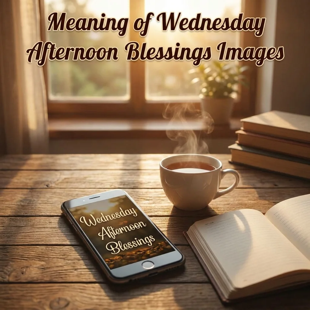 Meaning of Wednesday Afternoon Blessings Images