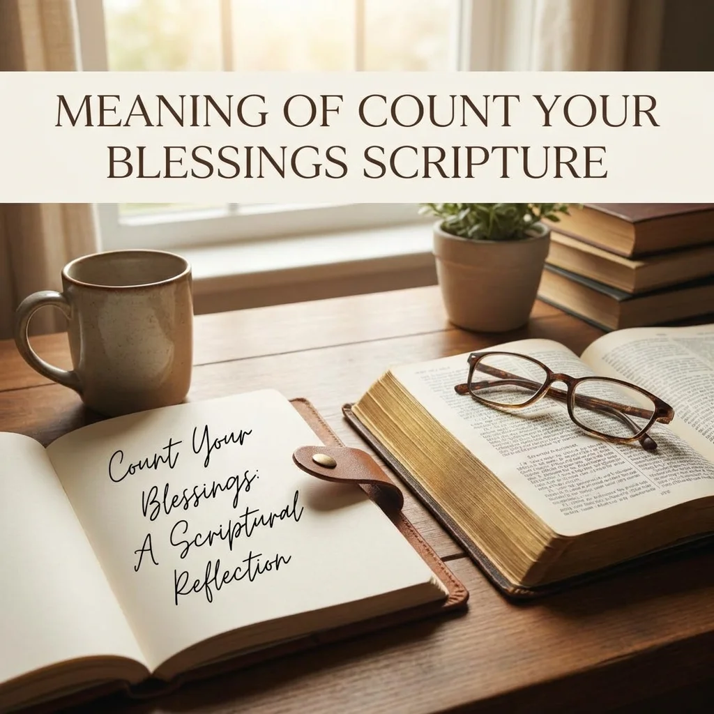 Meaning of Count Your Blessings Scripture