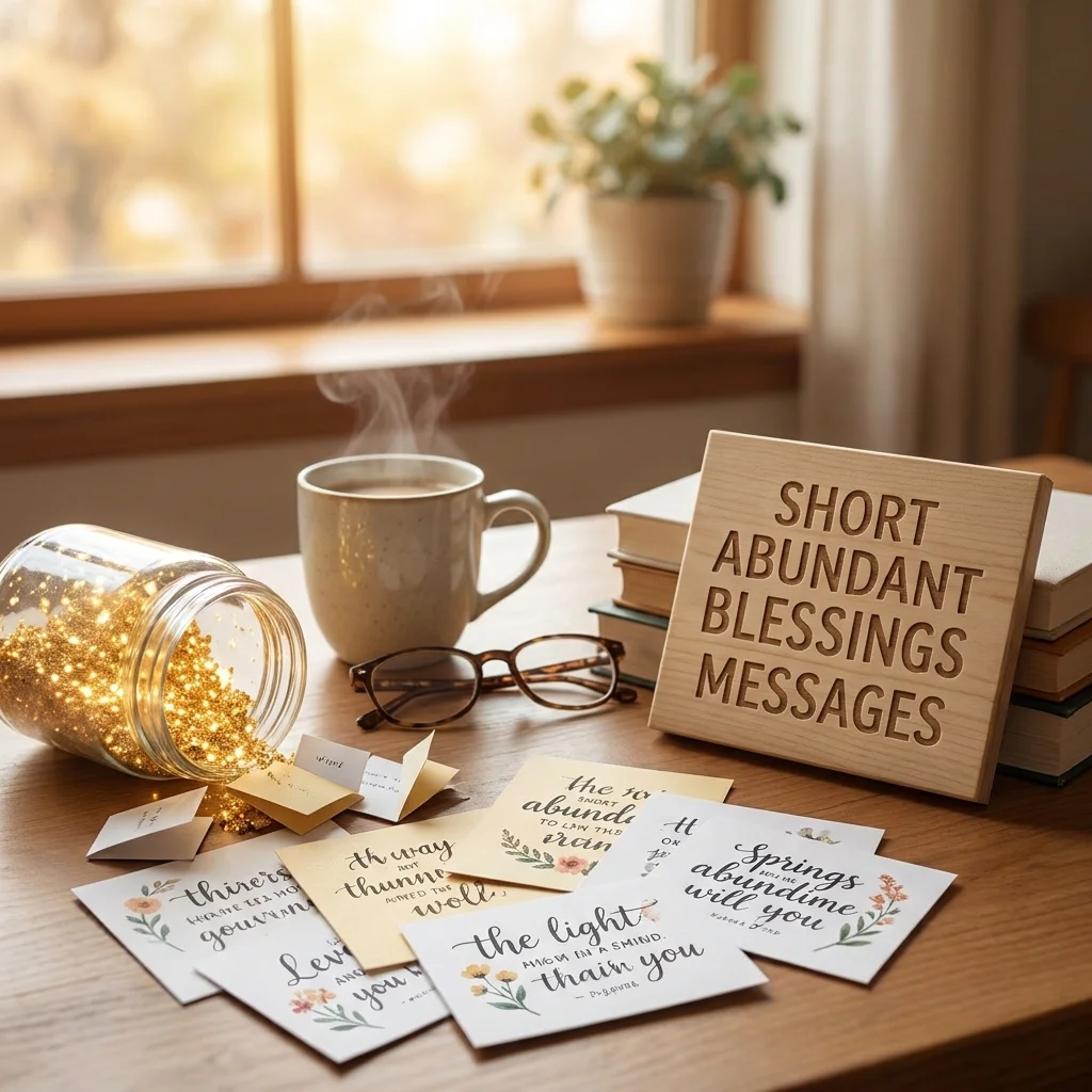 Short Abundant Blessings Messages
