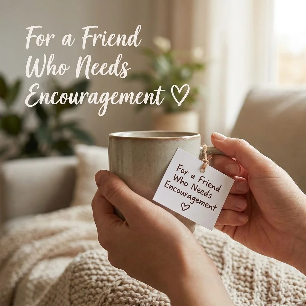 For a Friend Who Needs Encouragement 🤍