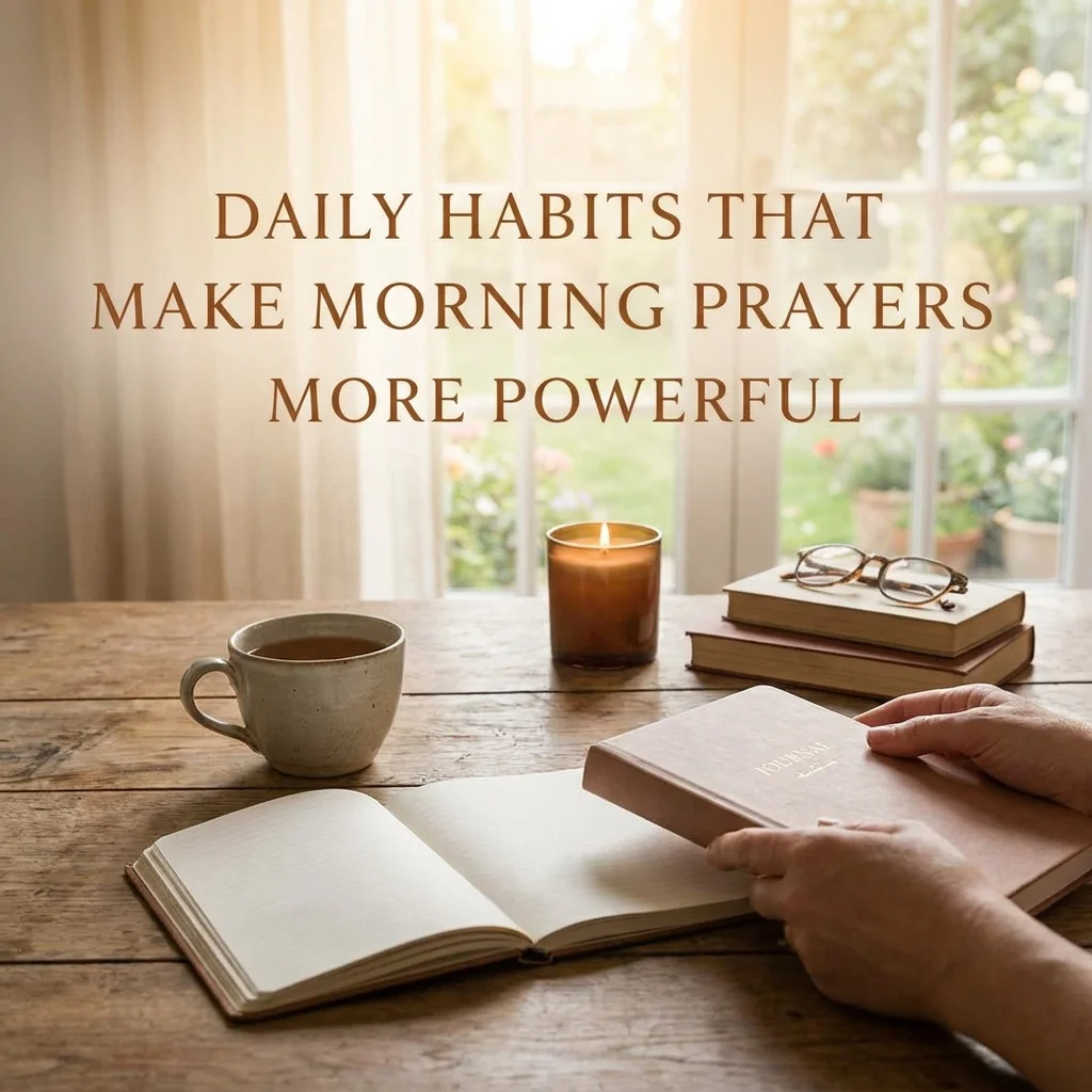 Daily Habits That Make Morning Prayers More Powerful