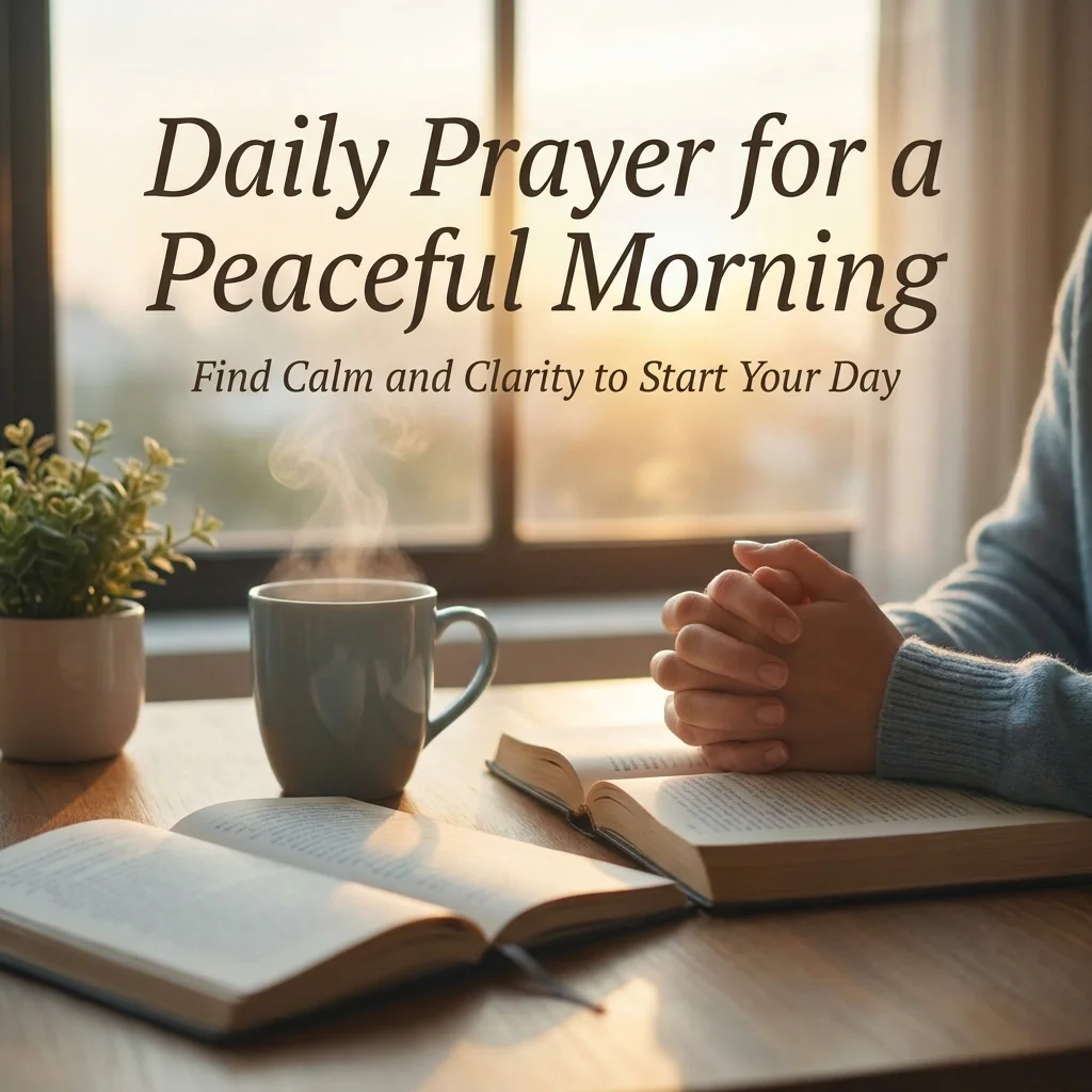 Daily Prayer for a Peaceful Morning