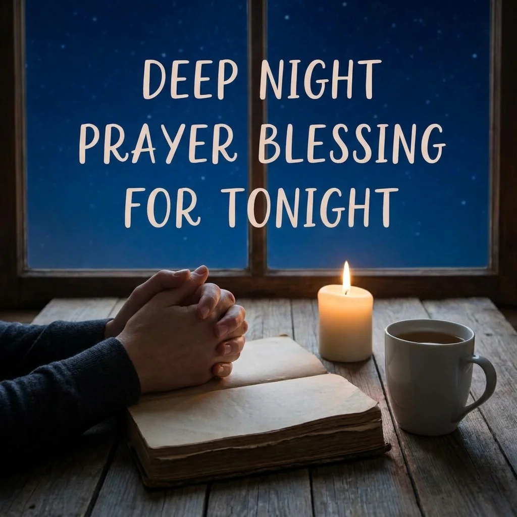 Deep Night Prayer Blessing for Tonight