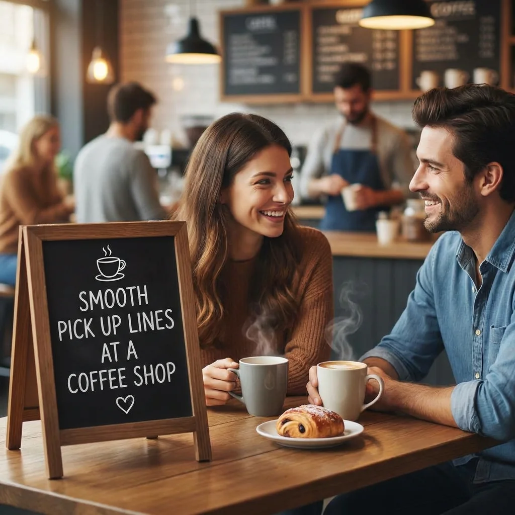 ☕ Smooth Pick Up Lines at a Coffee Shop