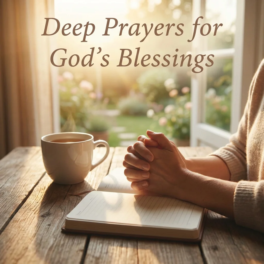 🙏 Deep Prayers for God’s Blessings