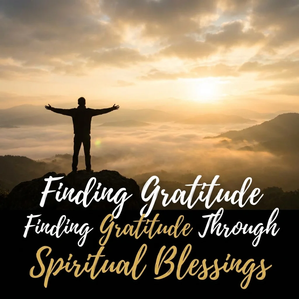 🌅 Finding Gratitude Through Spiritual Blessings