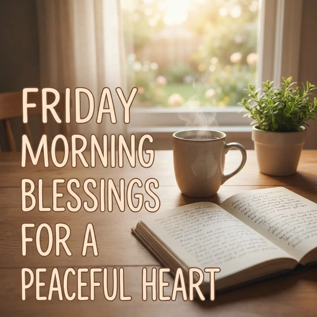 🙏 Friday Morning Blessings for a Peaceful Heart