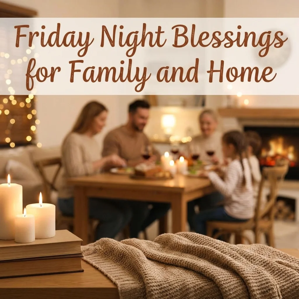 Friday Night Blessings for Family and Home