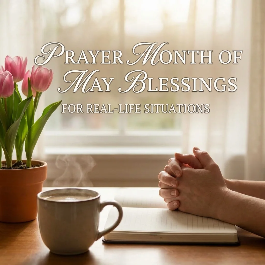 Prayer Month of May Blessings for Real-Life Situations 🌷
