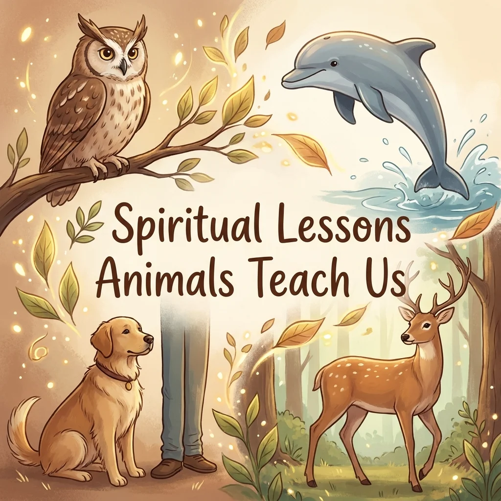 🌿 Spiritual Lessons Animals Teach Us