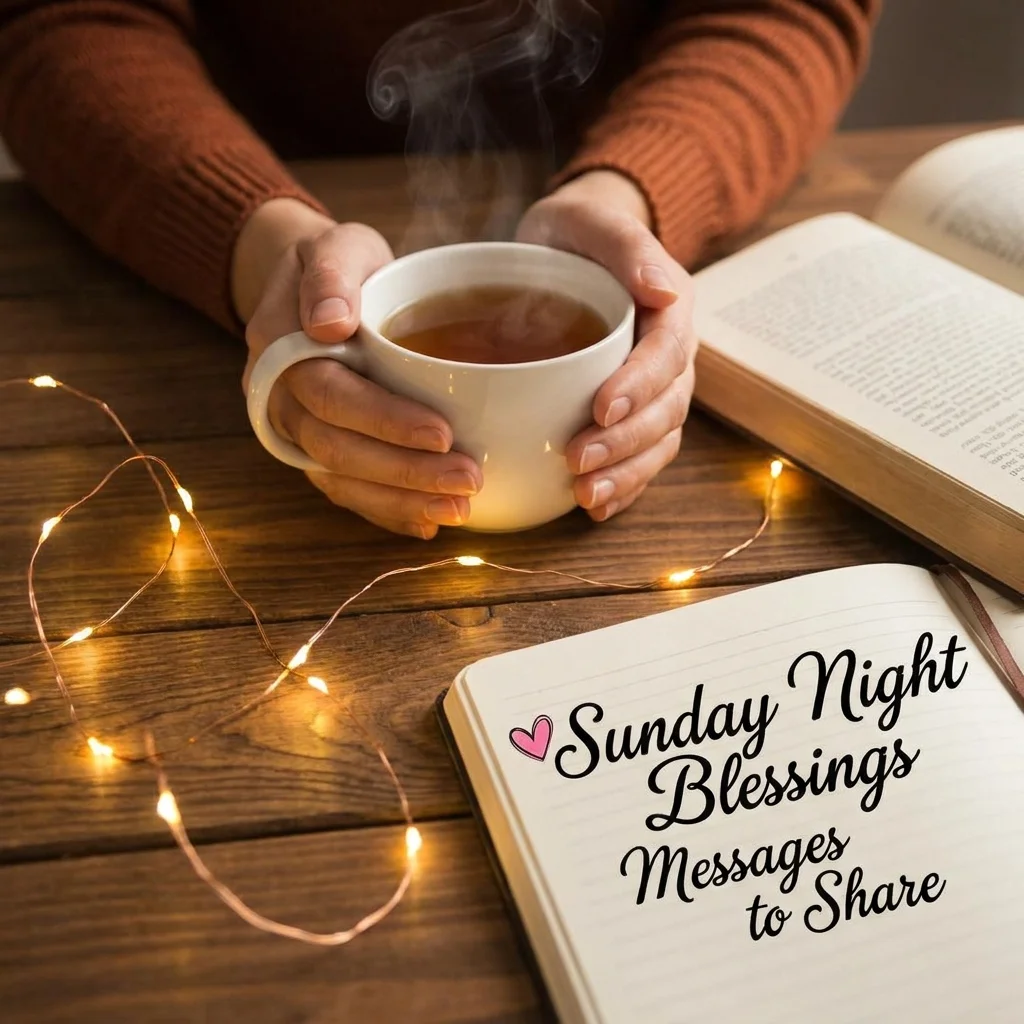💖 Sunday Night Blessings Messages to Share