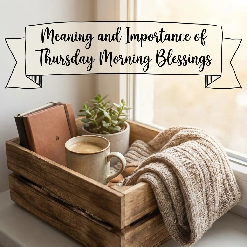 Meaning and Importance of Thursday Morning Blessings
