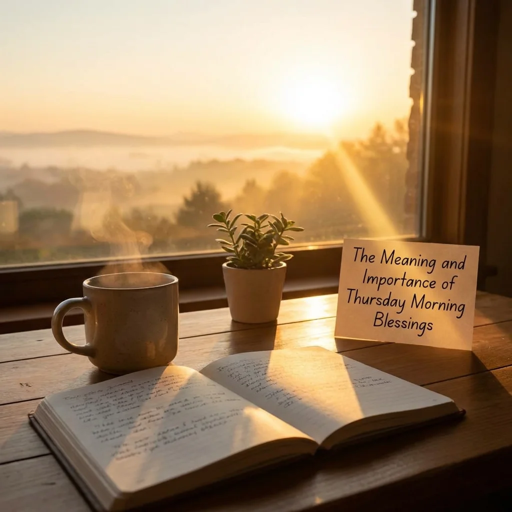 🌅 The Meaning and Importance of Thursday Morning Blessings