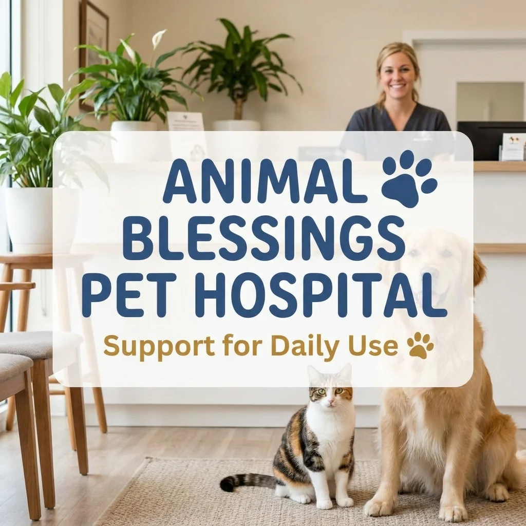 Animal Blessings Pet Hospital Support for Daily Use 🐾