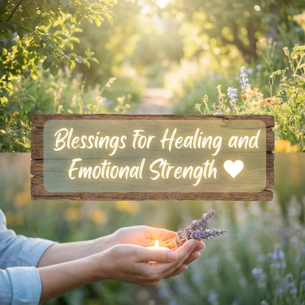 Blessings for Healing and Emotional Strength ❤️