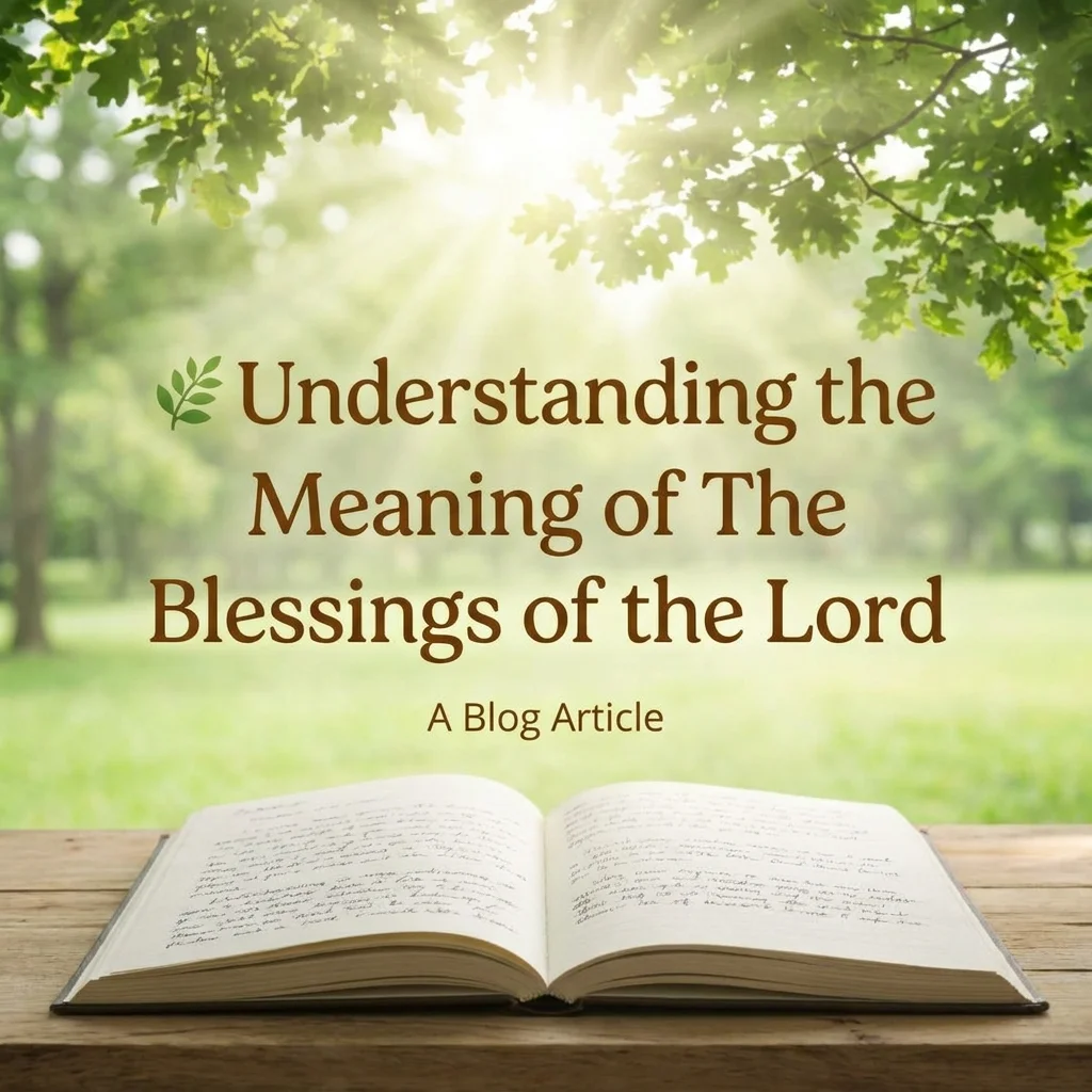 🌿 Understanding the Meaning of The Blessings of the Lord