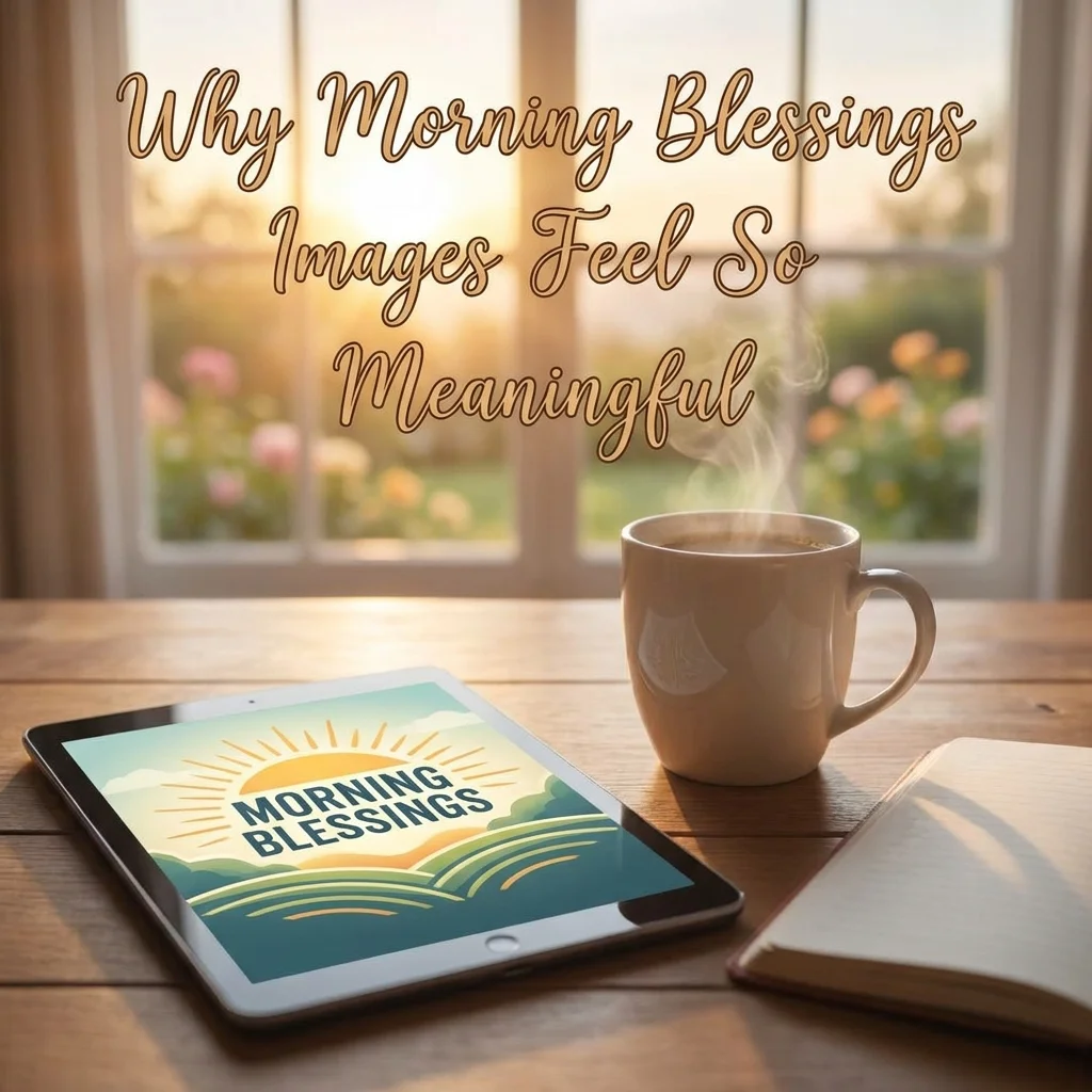 Why Morning Blessings Images Feel So Meaningful