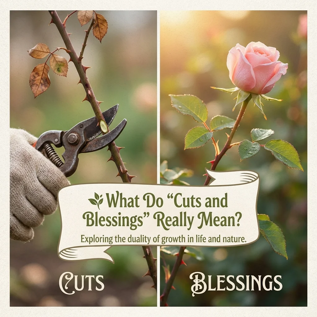 πΏ What Do "Cuts and Blessings" Really Mean?