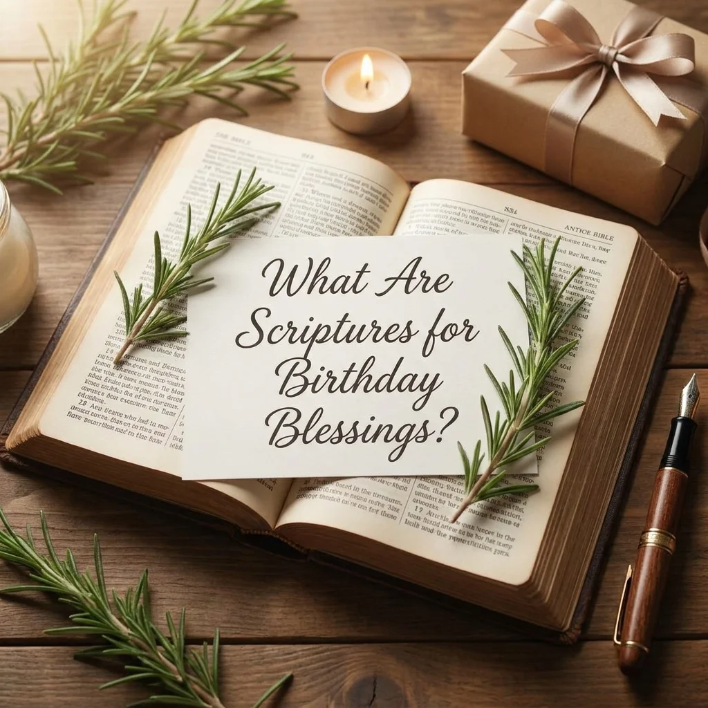 What Are Scriptures for Birthday Blessings?
