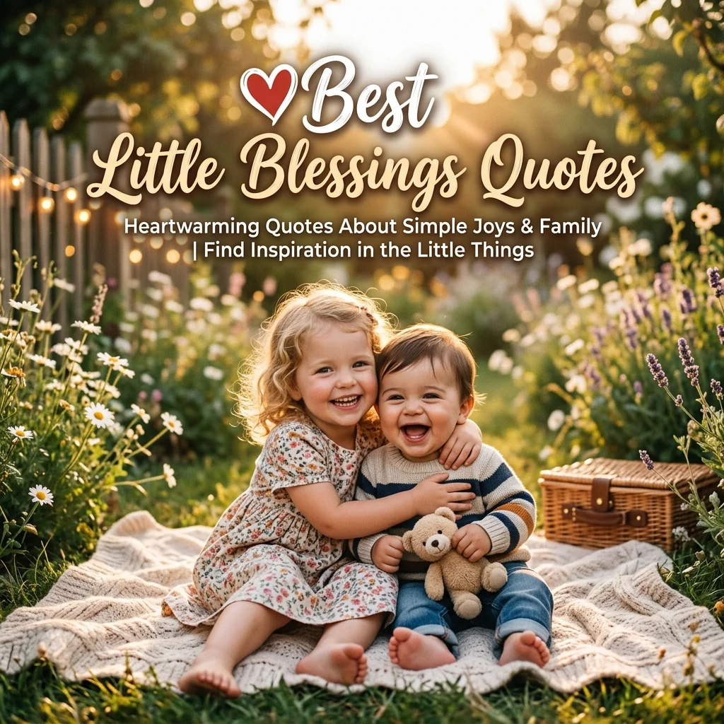 ❤️ Best Little Blessings Quotes