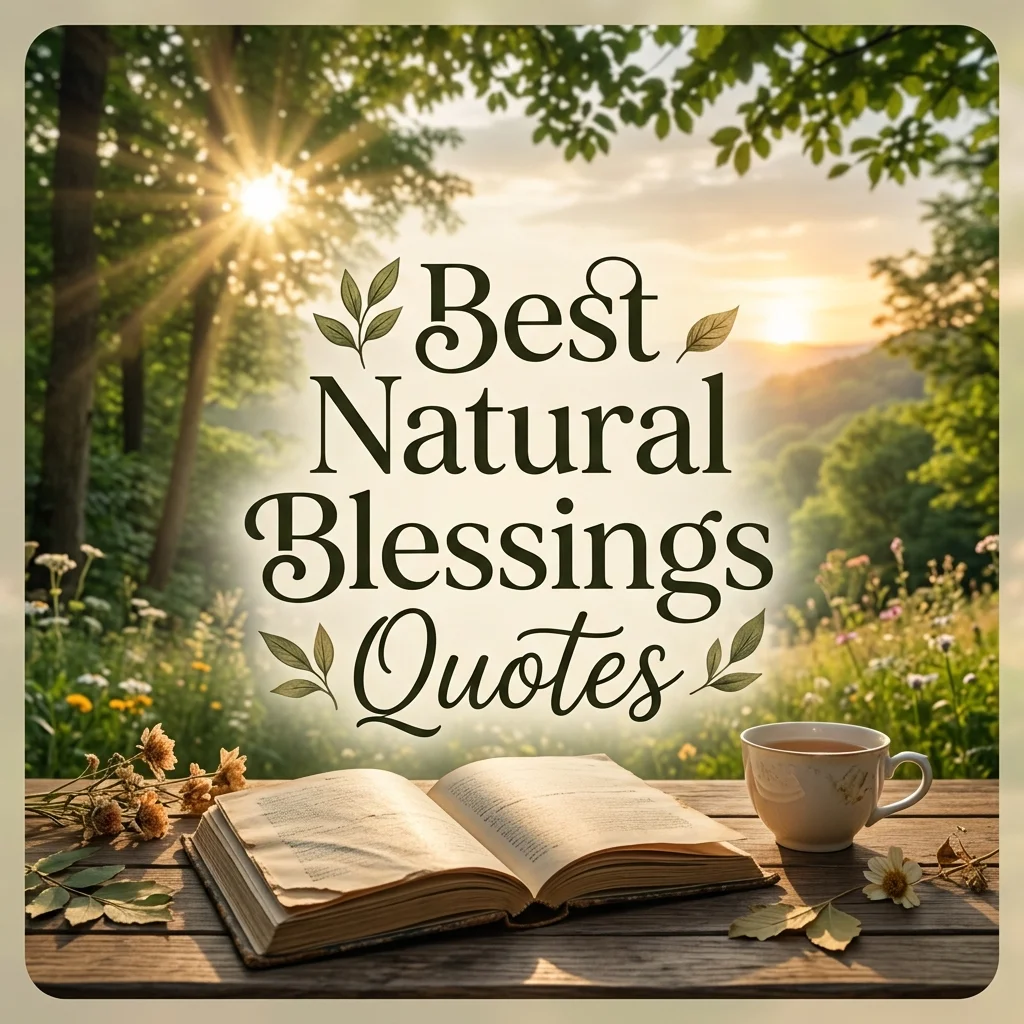 🌿 Best Natural Blessings Quotes