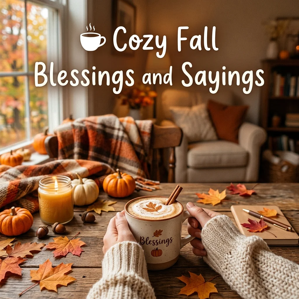 β Cozy Fall Blessings and Sayings