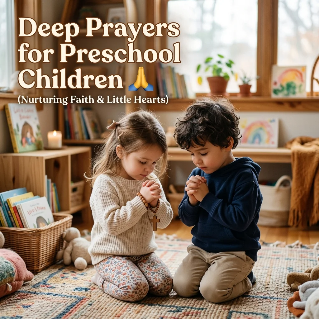 Deep Prayers for Preschool Children π