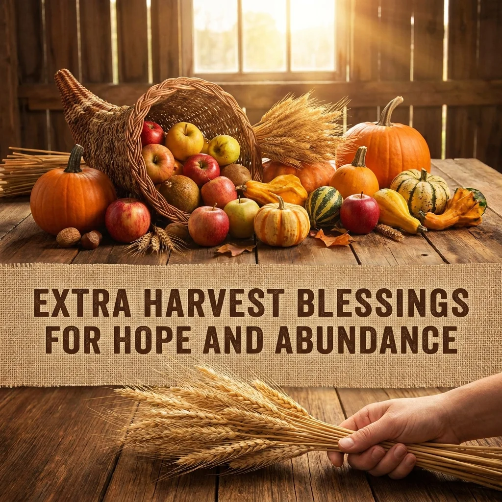 Extra Harvest Blessings for Hope and Abundance 🌾