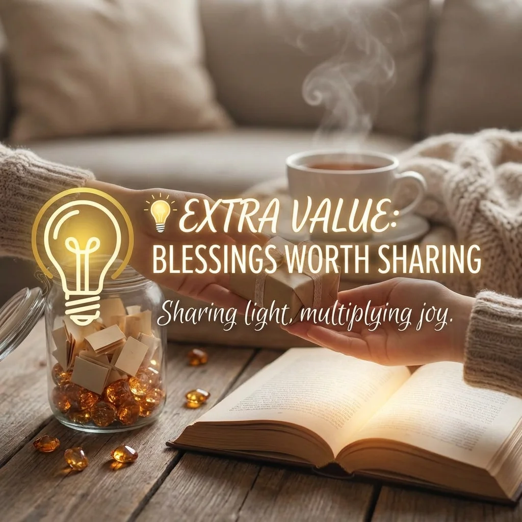 💡 Extra Value: Blessings Worth Sharing