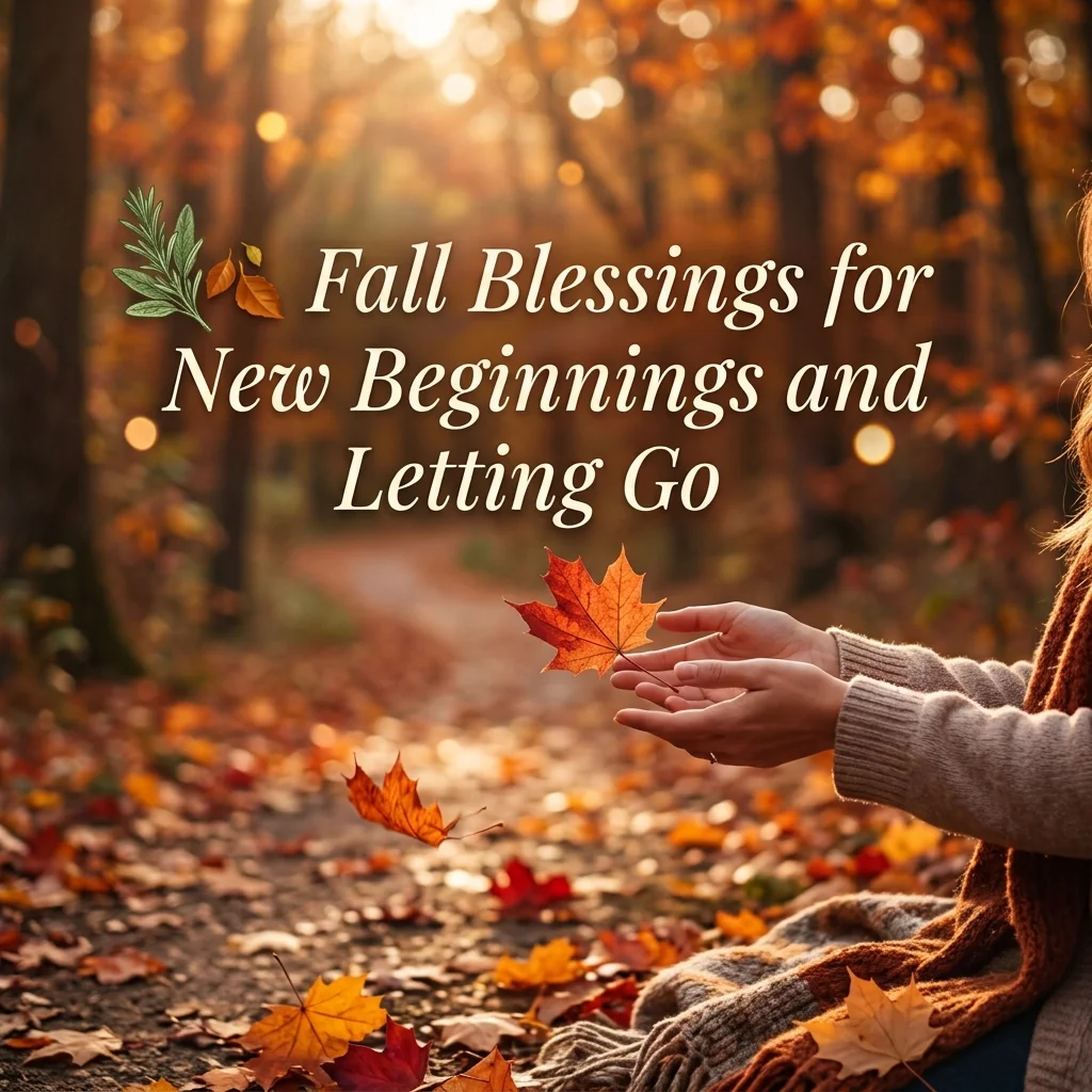 🌿 Fall Blessings for New Beginnings and Letting Go