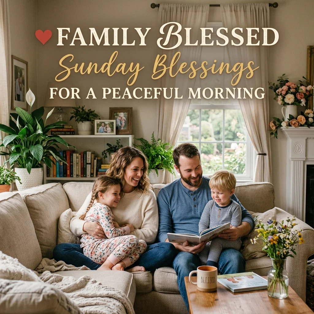 ❤️ Family Blessed Sunday Blessings for a Peaceful Morning