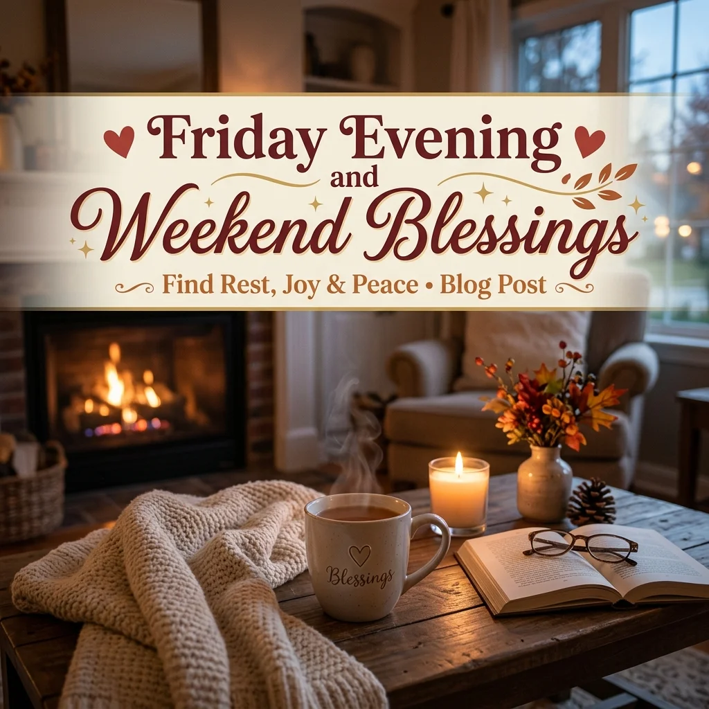 ❤️ Friday Evening and Weekend Blessings