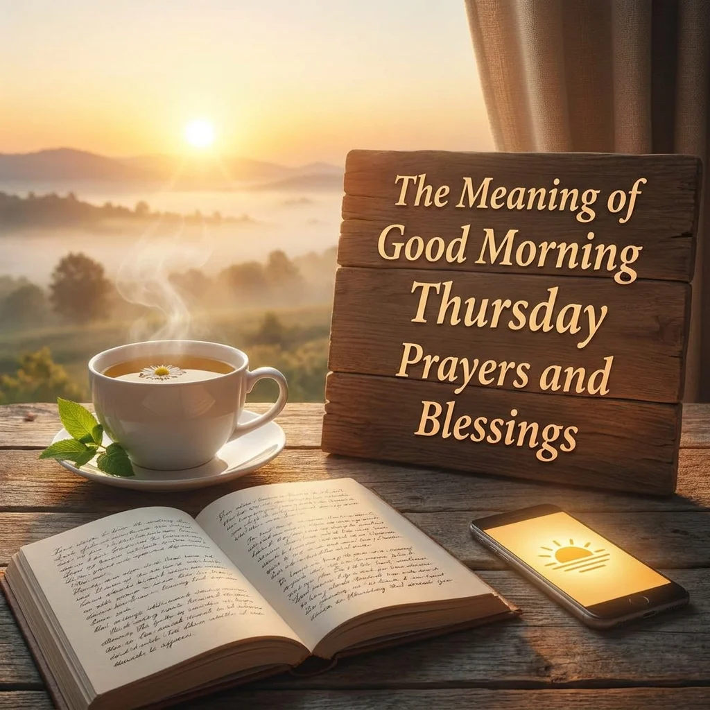 The Meaning of Good Morning Thursday Prayers and Blessings 🌅