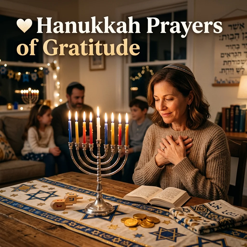 ❤️ Hanukkah Prayers of Gratitude