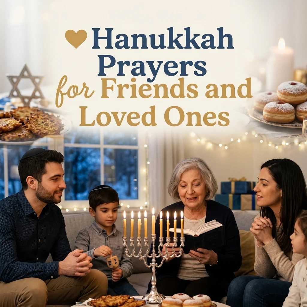 ❤️ Hanukkah Prayers for Friends and Loved Ones