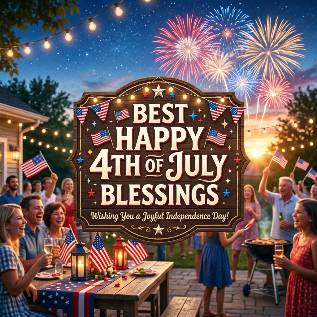 🎉 Best Happy 4th of July Blessings