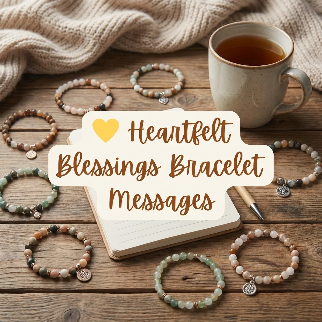 💛 Heartfelt Blessings Bracelet Messages